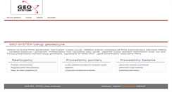 Desktop Screenshot of geo-system.info